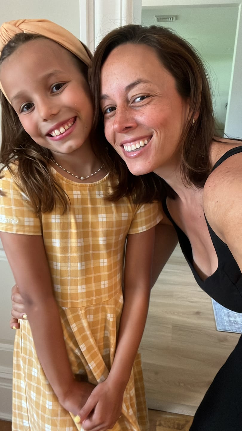 Customer photo review of Classic Knot Headband | Organic Cotton | Buckwheat
