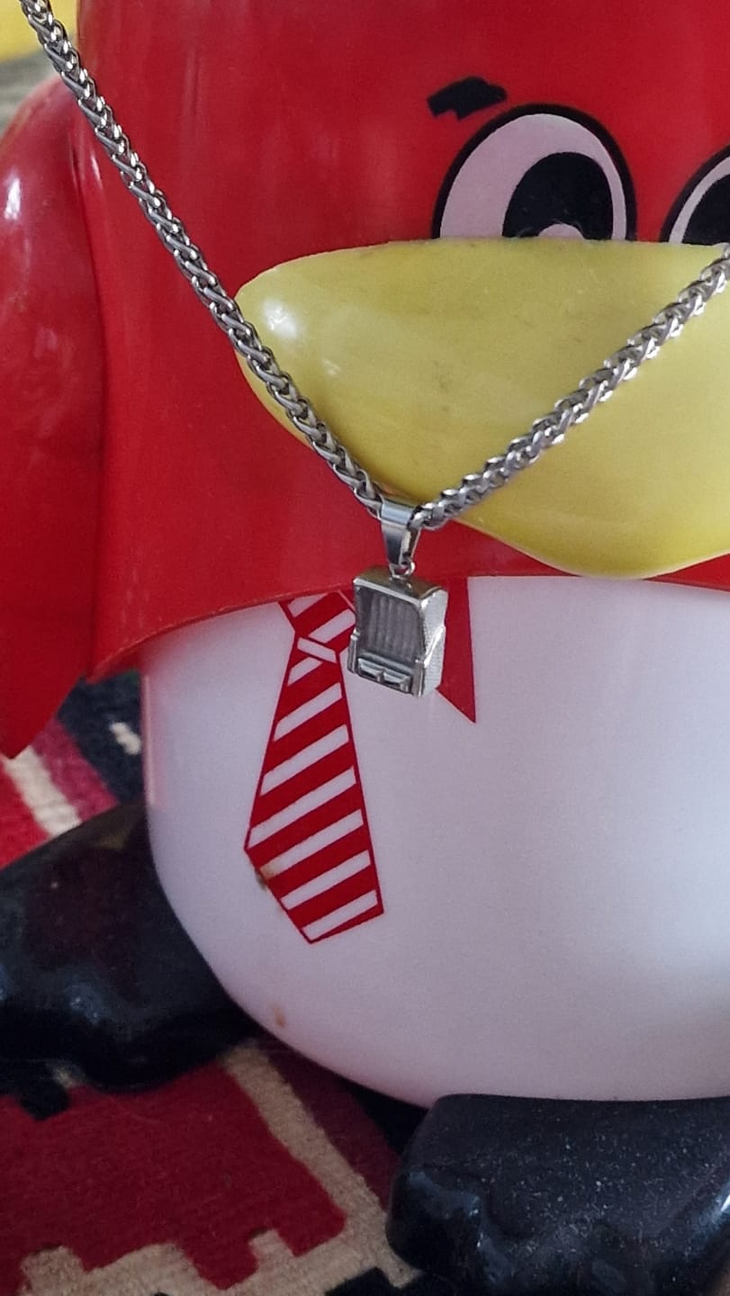 Customer photo review of Strandkorb Liebe · Halskette Edelstahl