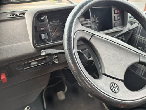 Customer photo review of All Black Push Button Horn Switch