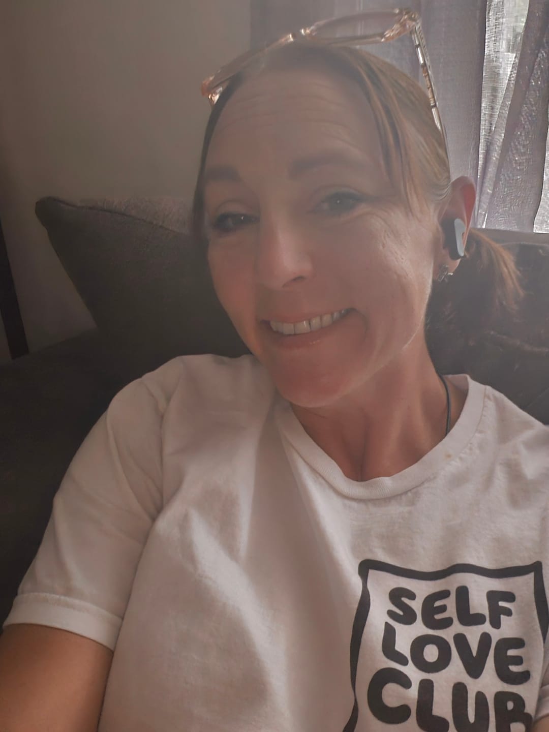 Customer photo review of Self Love Club T-Shirt