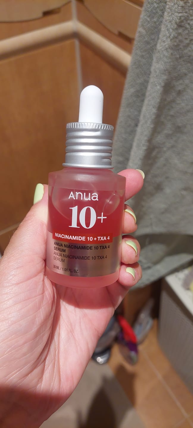 Customer photo review of Balinošs serums ar traneksāmskābi Anua Niacinamide 10% + TXA 4% Serum