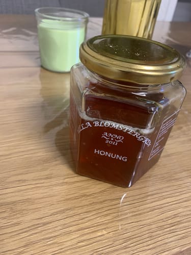 Customer photo review of 2kg flytande honung för 499kr med fri frakt!