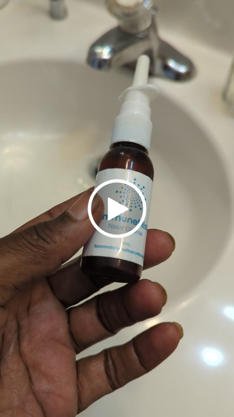 Customer video review of ImmuneMist® Nasal Cleanse