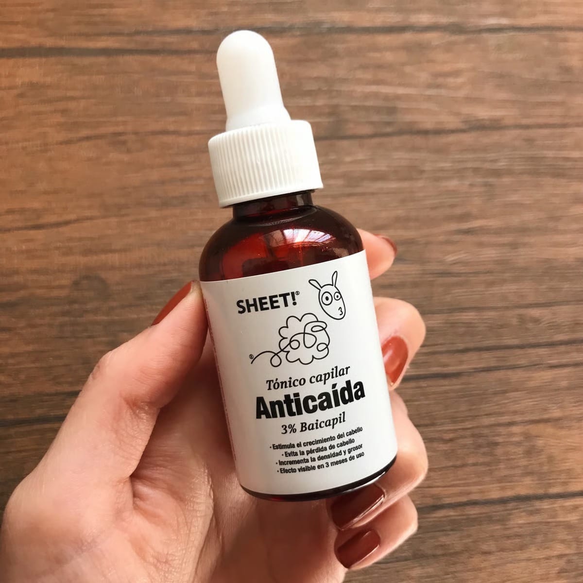 Customer photo review of Tónico Anticaída