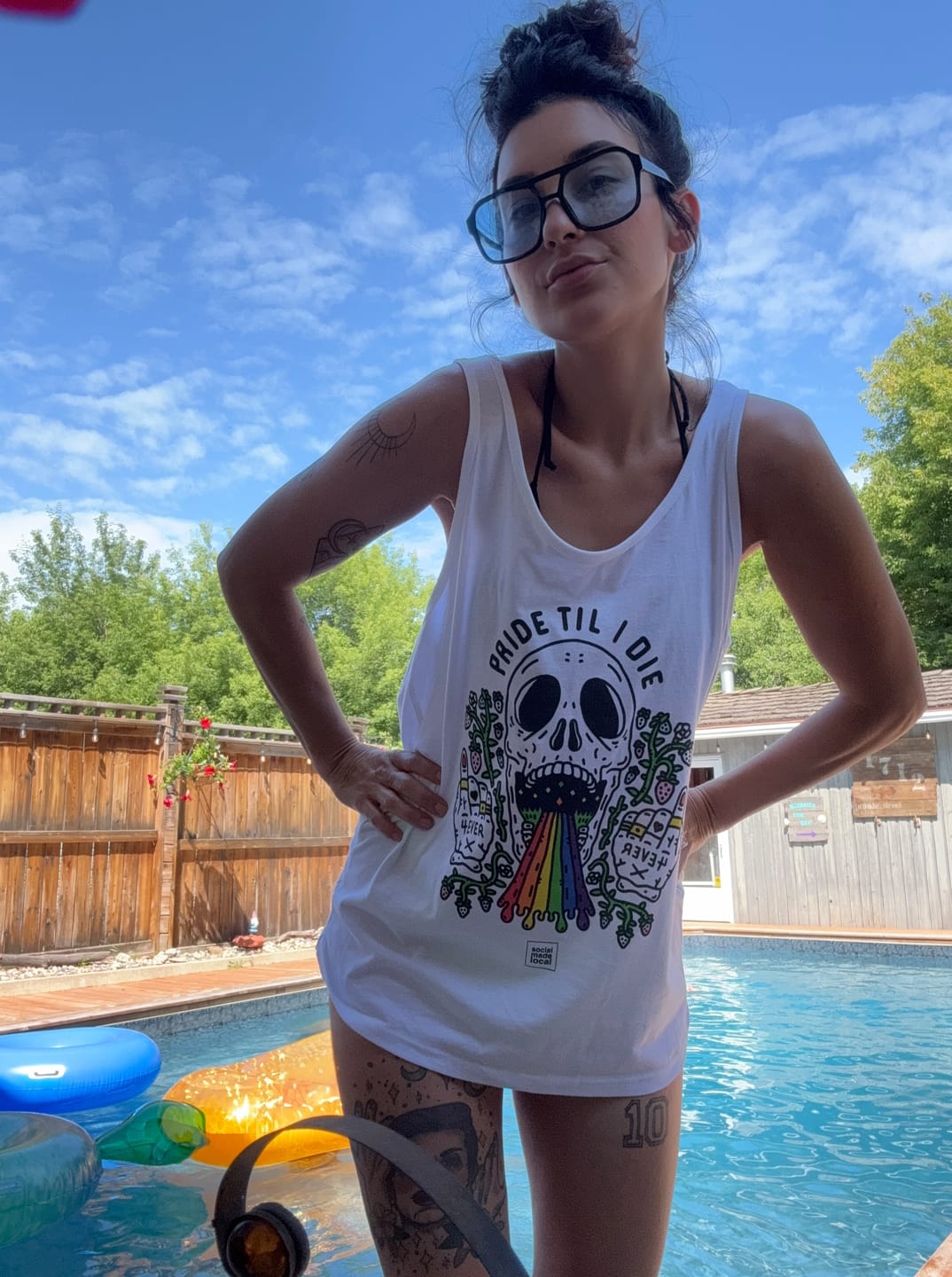 Customer photo review of Pride Til I Die Tank