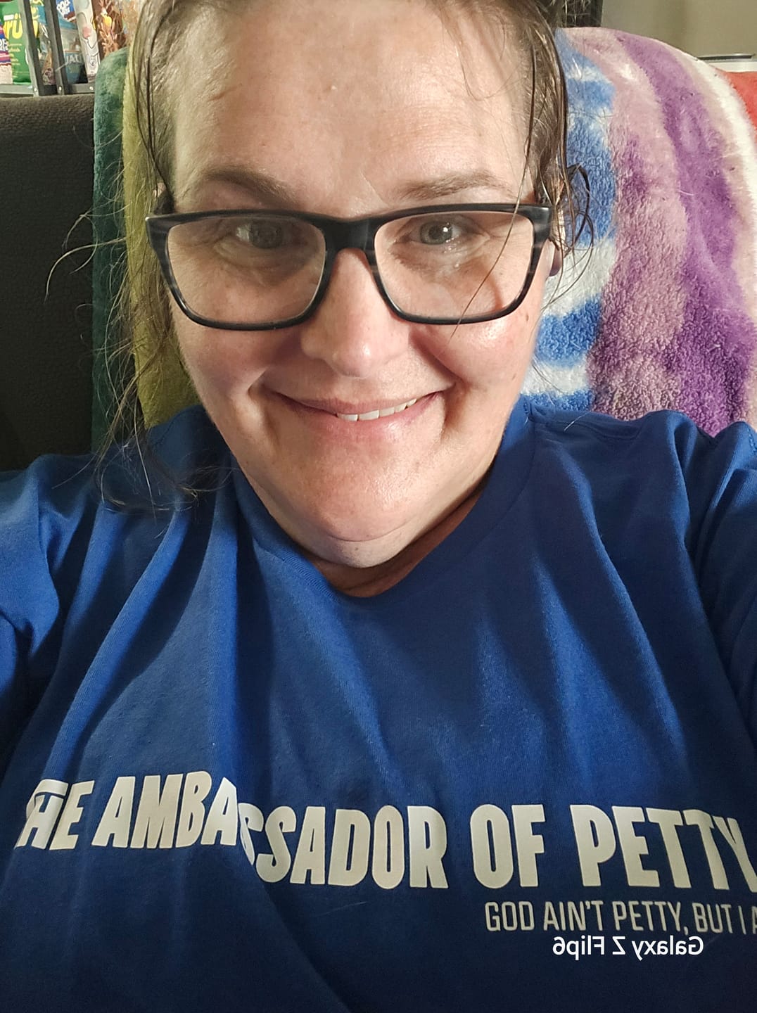 Customer photo review of The Ambassador of Petty Unisex Tee