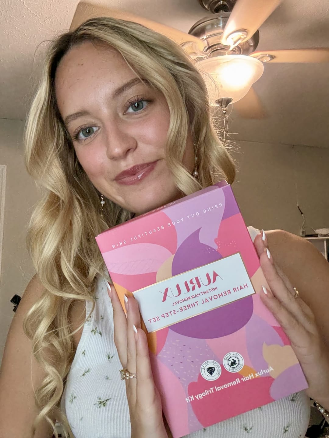Customer photo review of Hair Removal Trilogy Kit