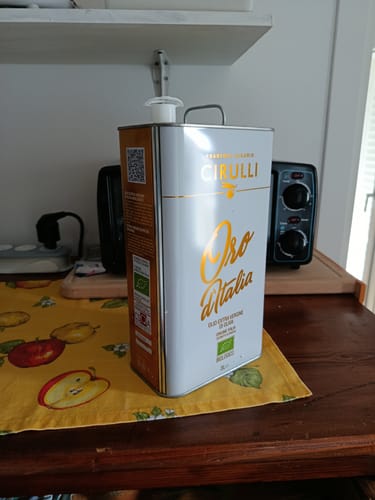 Customer photo review of 1 lattina di olio extravergine di oliva • 3 Litri