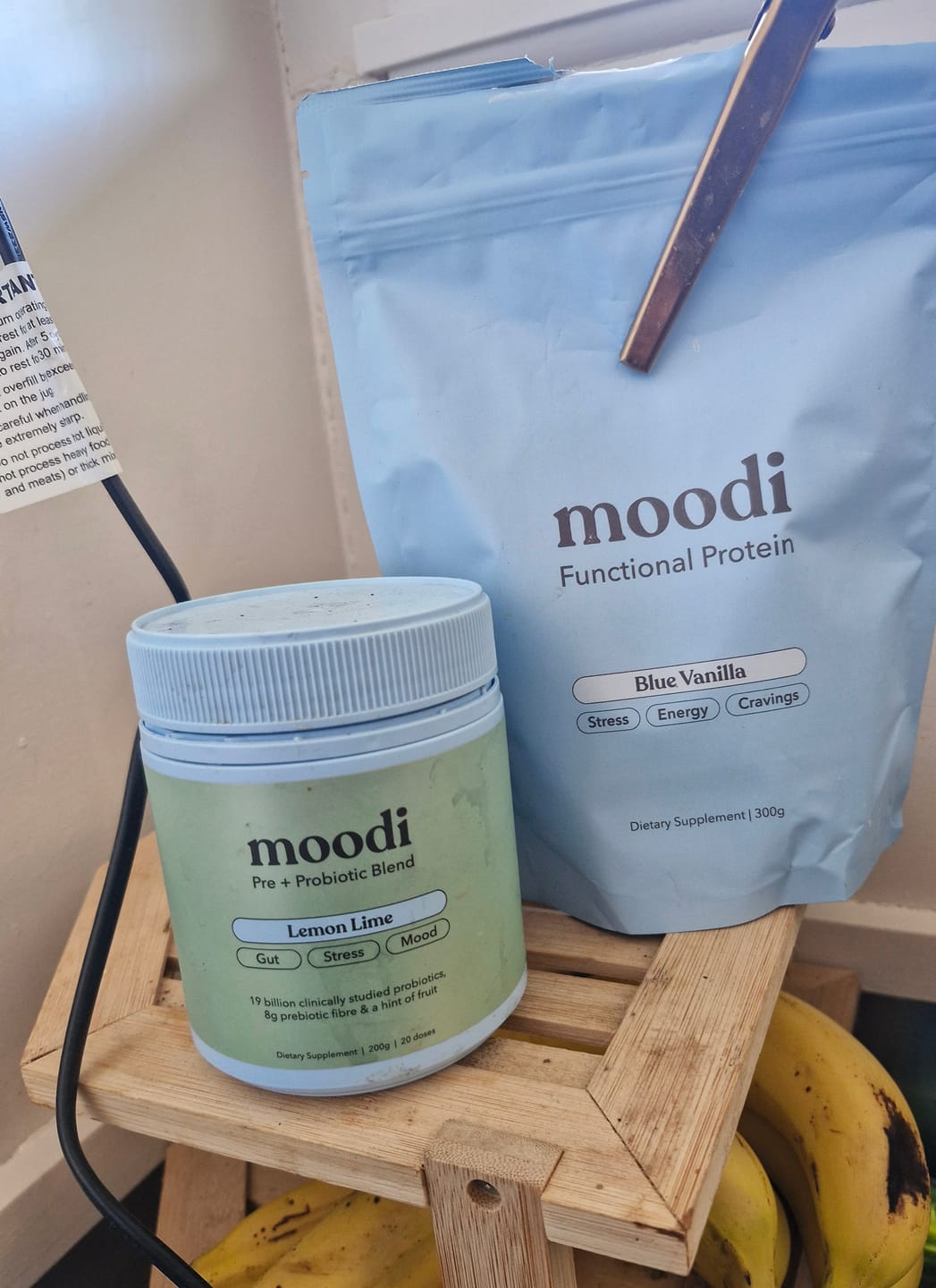 Customer photo review of Blue Vanilla