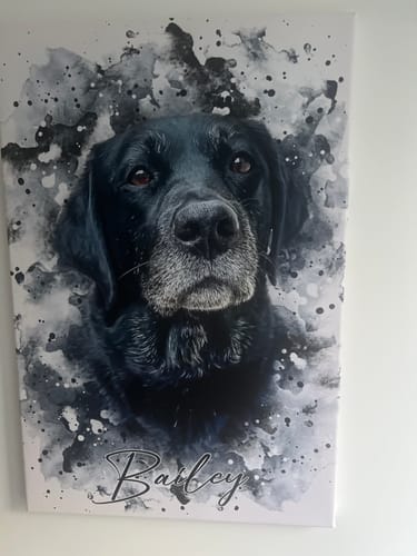 Diane H. review of Your Dog as Watercolor Portrait image 1 out of 1