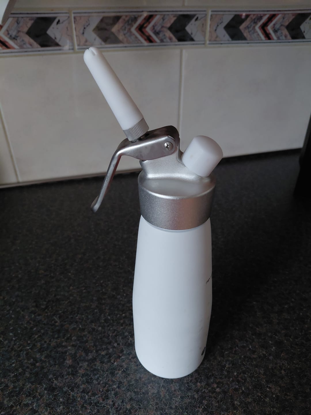 Customer photo review of Hendi Slagroomspuit Wit 500 ml