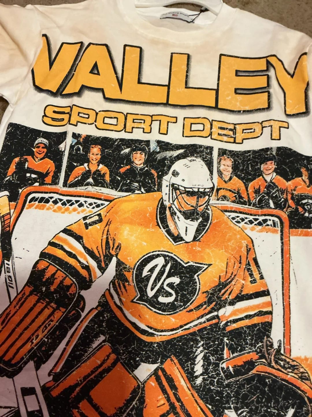 Customer photo review of Vale Forever Defensive Anchor Tee White
