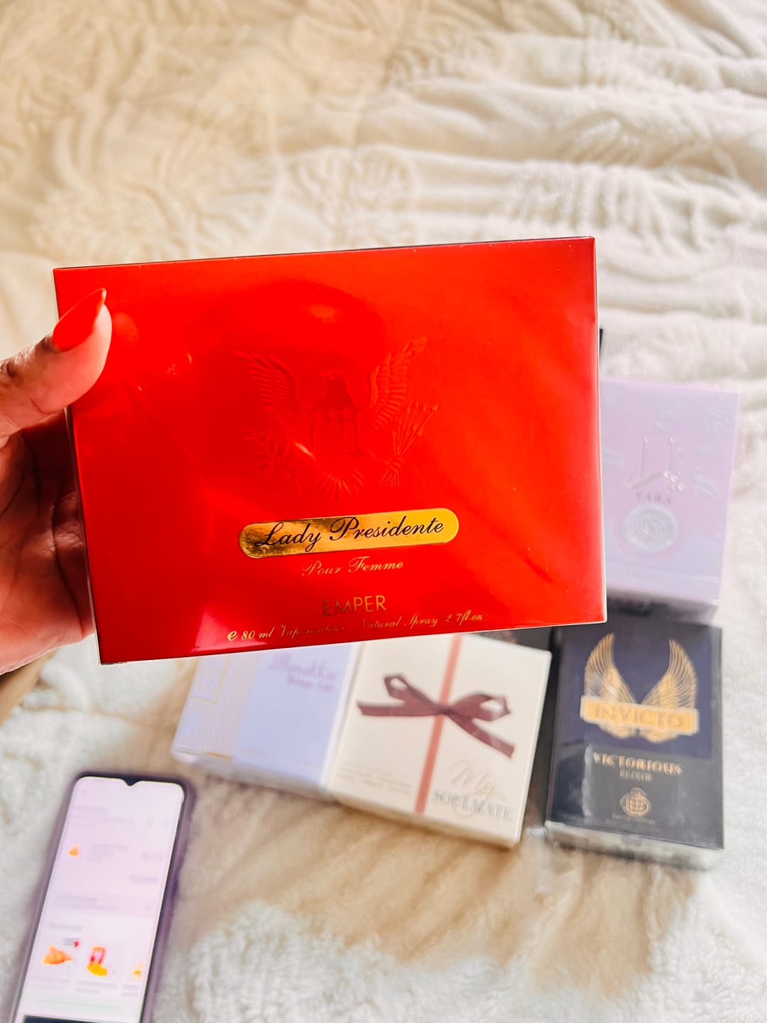 Customer photo review of Lady presidente Emper Perfumes 80ml