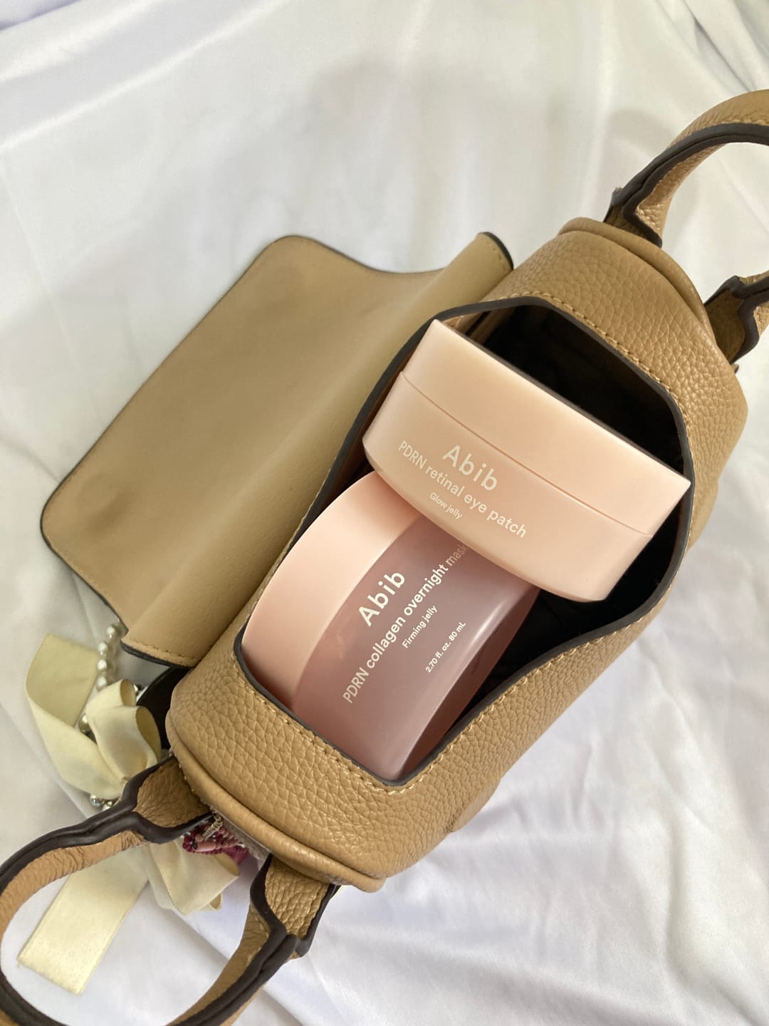 Customer photo review of PDRN collagen overnight mask Firming jelly