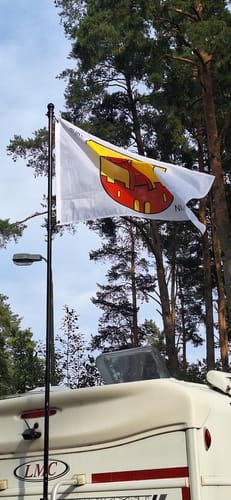 Customer photo review of Fahne inkl. Druck