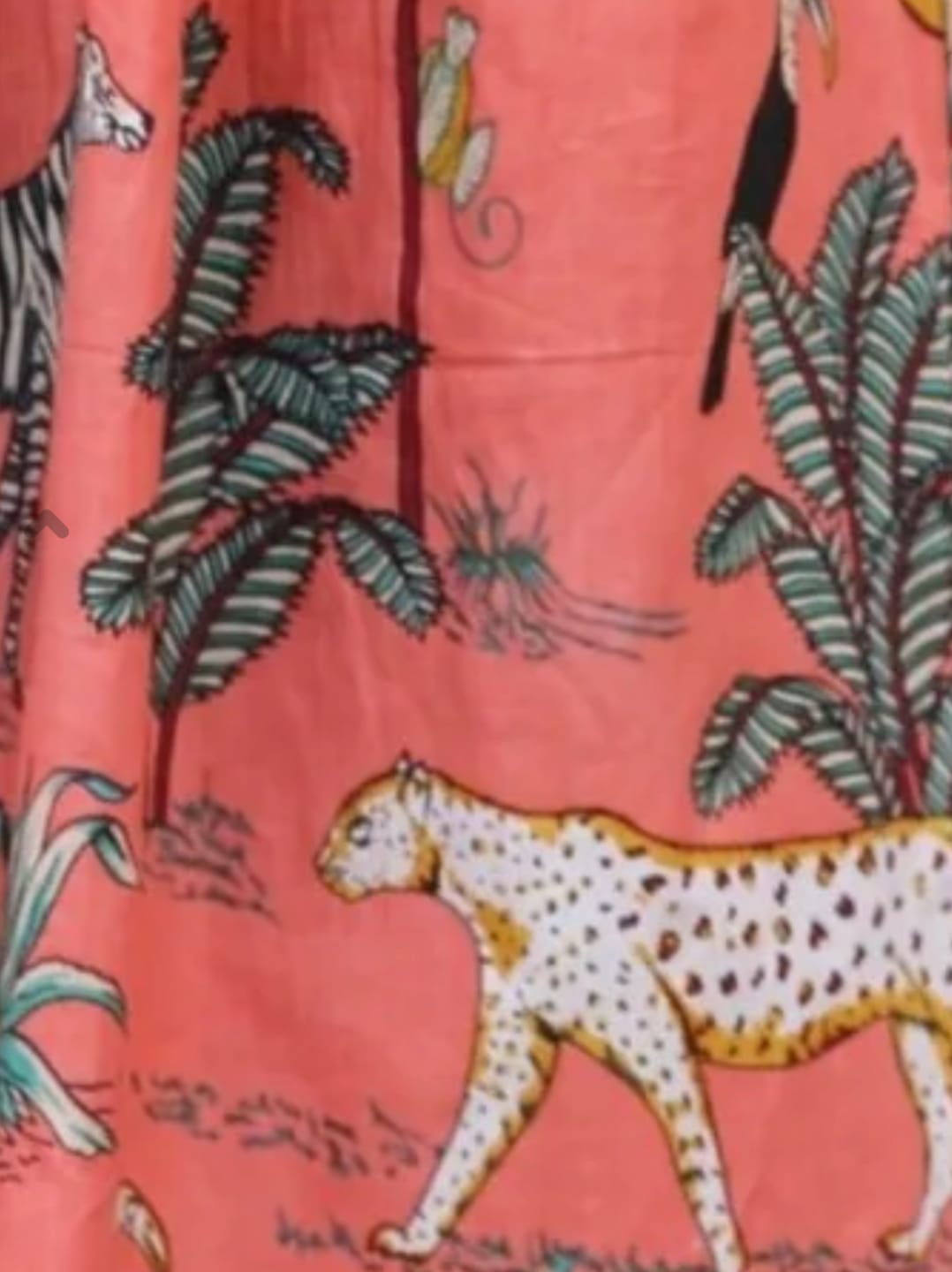 Customer photo review of Robe Capucine - imprimé "Arc enchanté"
