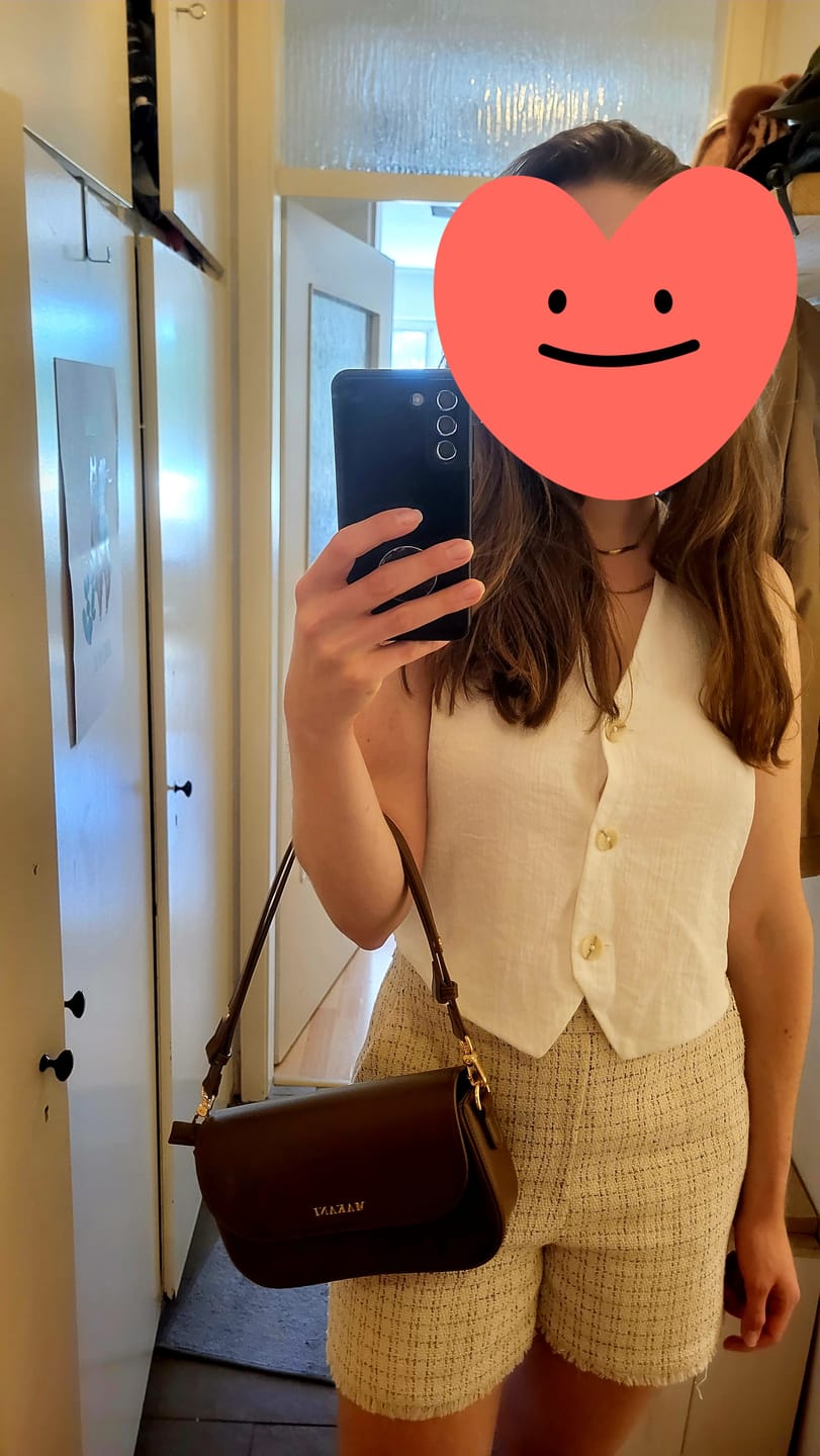 Customer photo review of CHLOIE - DARK BROWN