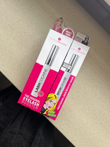 Customer photo review of LASHCOCA!NE & BROWCOCA!NE Set