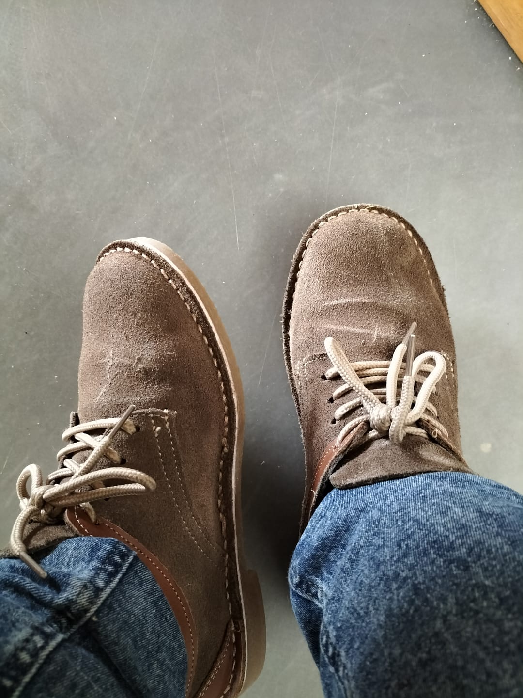 Customer photo review of Ladies Vellies Shoes - Tan