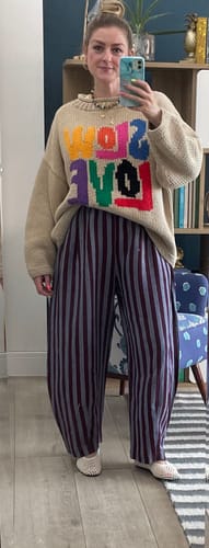 Customer photo review of The Tutti Frutti Jumper