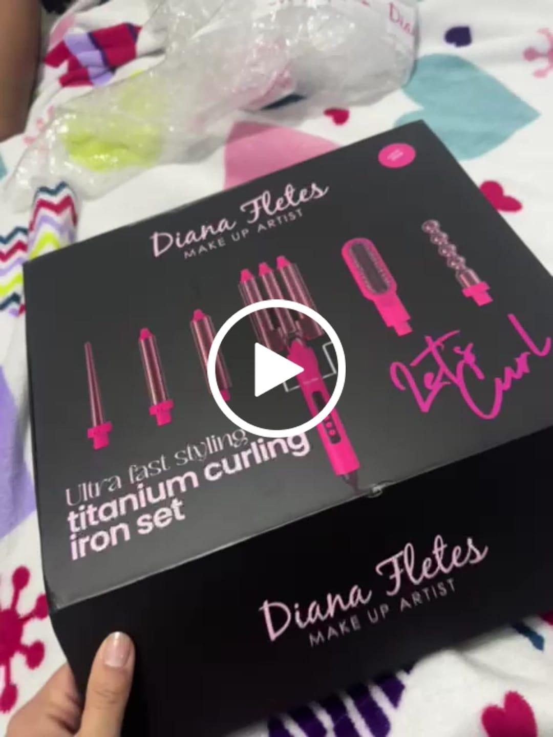 Customer video review of Ferro 6 En 1 Diana Fletes Pink Titanium Galvanizado