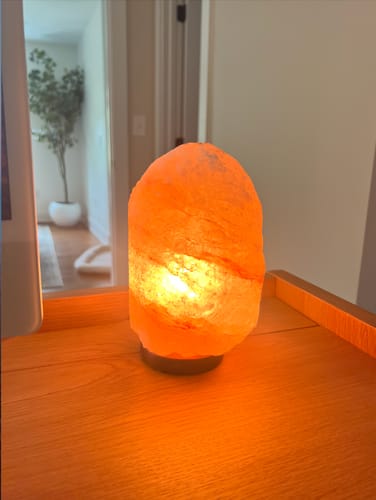 Customer photo review of Original Himalayan Salt Lamp (Medium)