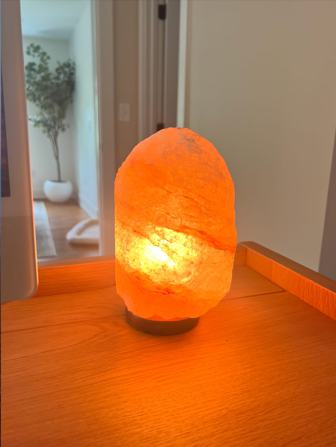 Customer photo review of Original Himalayan Salt Lamp (Medium)