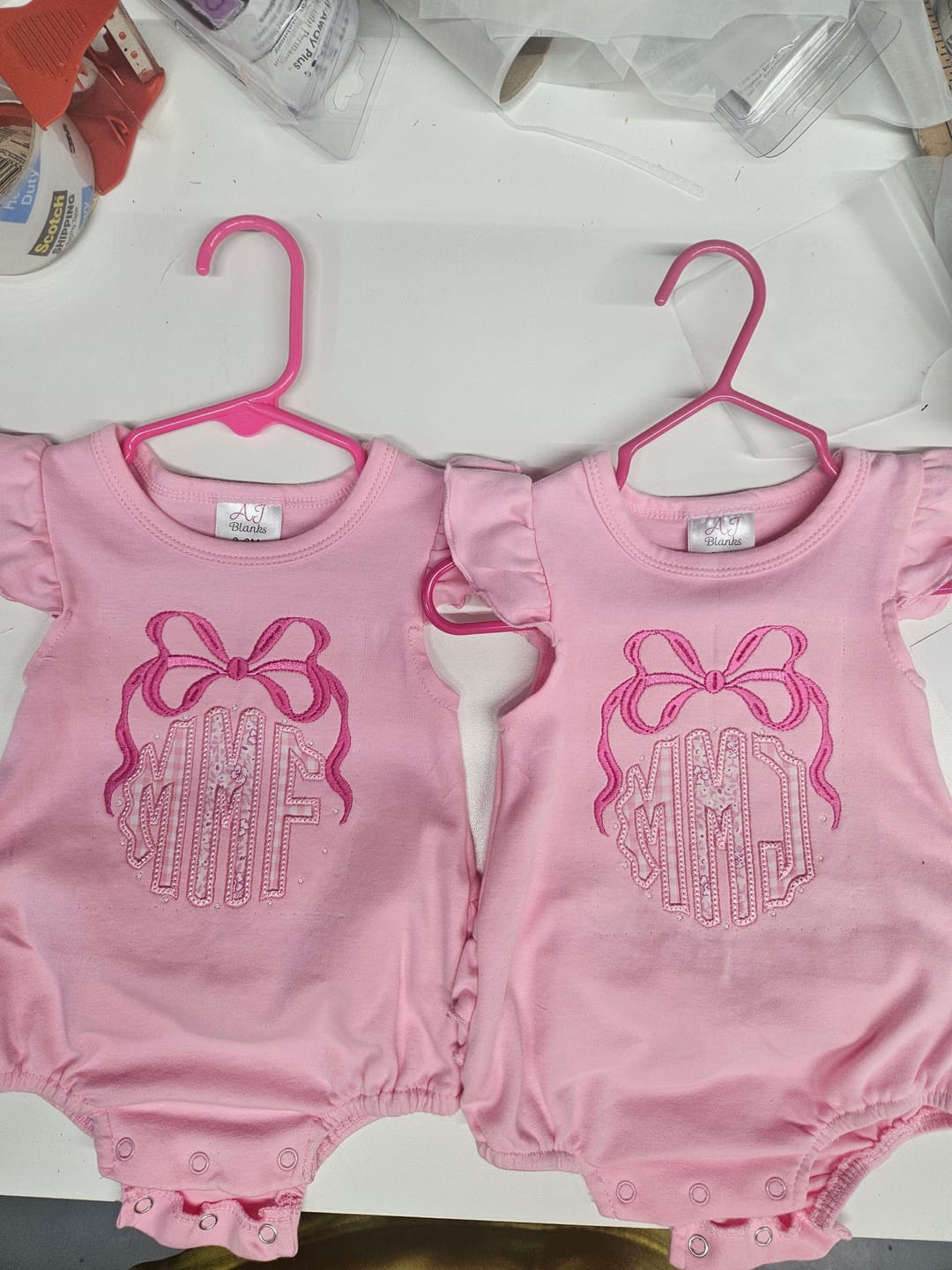 Customer photo review of Girls Ruffle Bum Bubbles