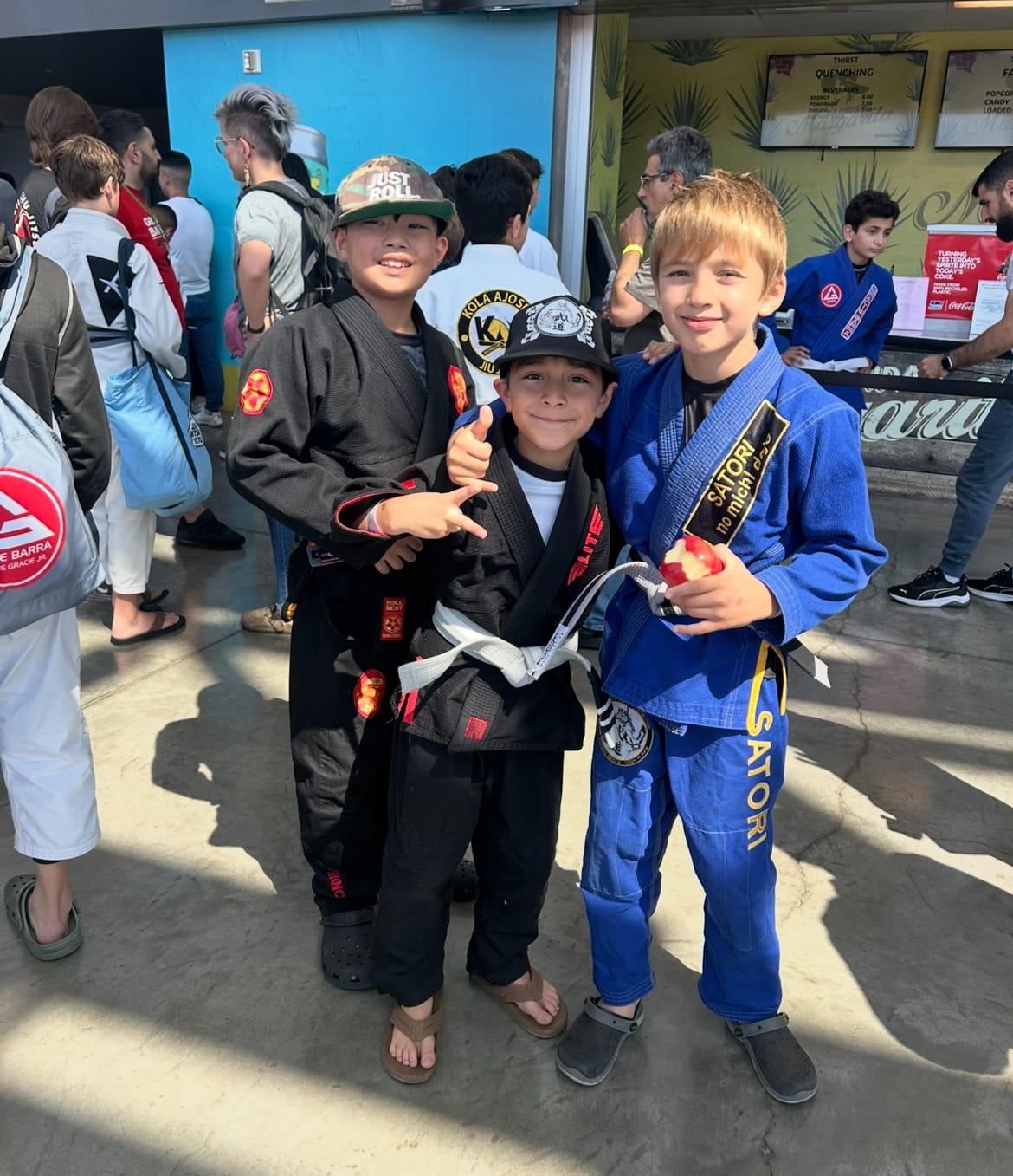 Customer photo review of Core Black Brazilian Jiu Jitsu Kids BJJ Gi
