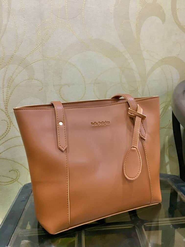Customer photo review of Brown Belle The Tote Bag