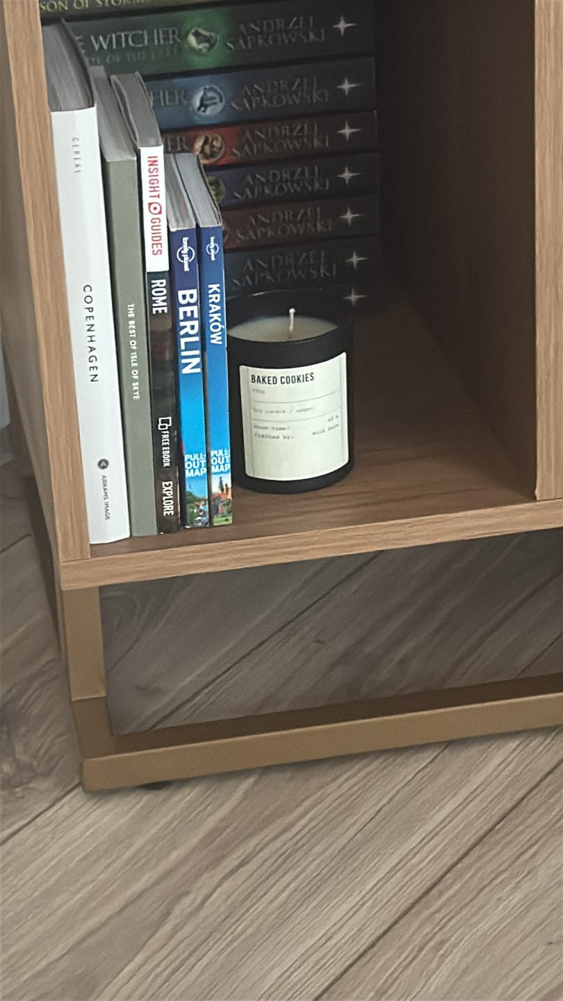 Customer photo review of Baked Cookies Candle
