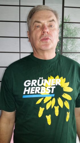 Customer photo review of PREMIUM SHIRT BUBEN • GRÜNER HERBST