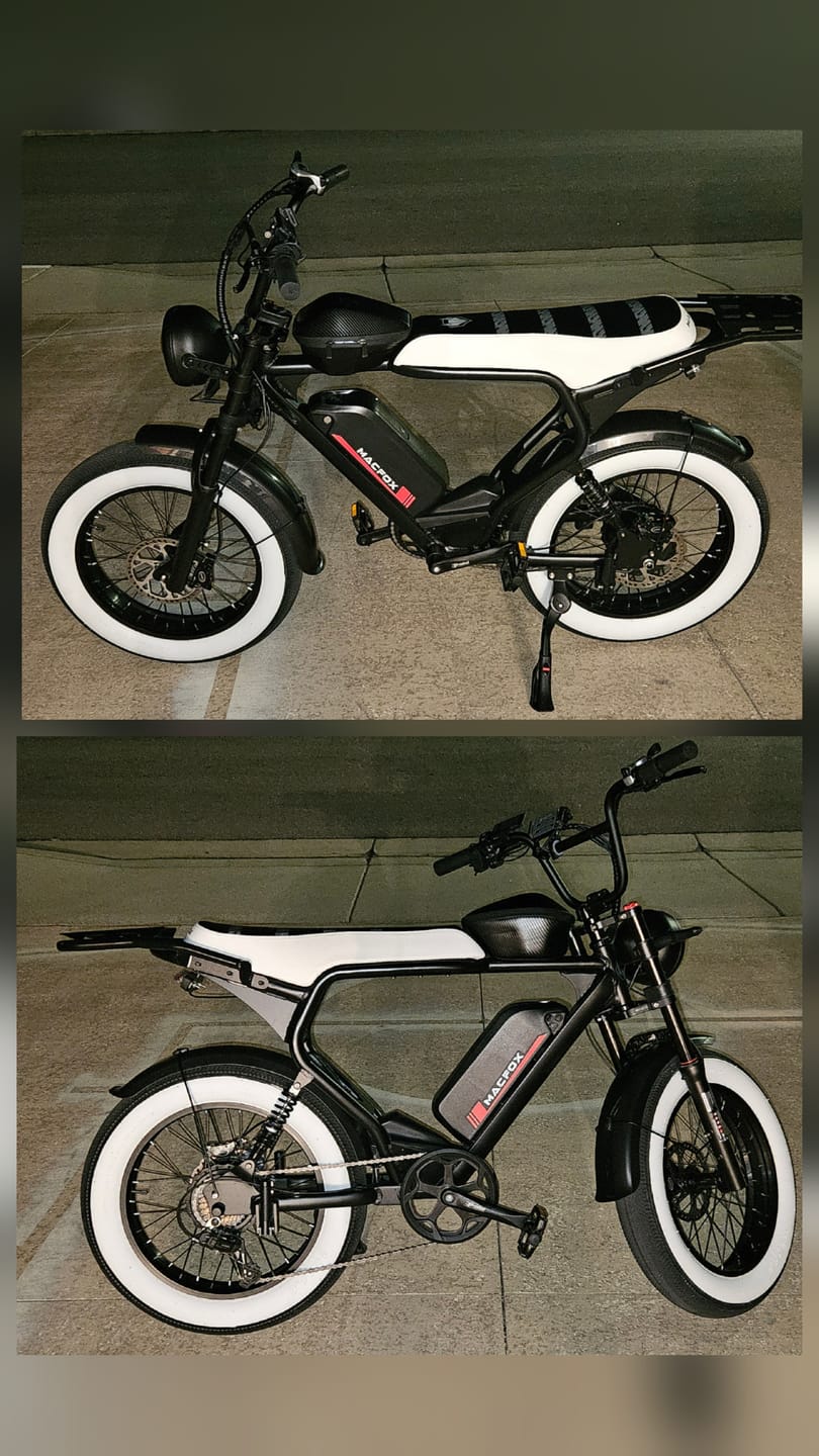 Customer photo review of Macfox X2 Electric Mountain Bike
