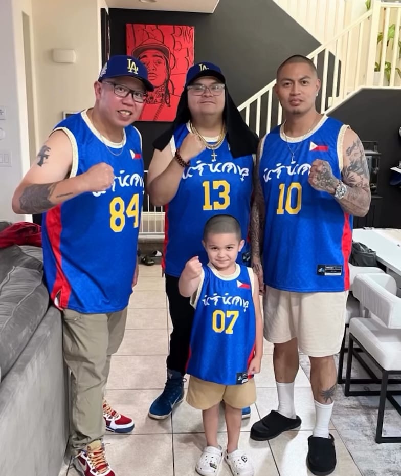 Customer photo review of Philippines Heritage Custom Basketball Jersey