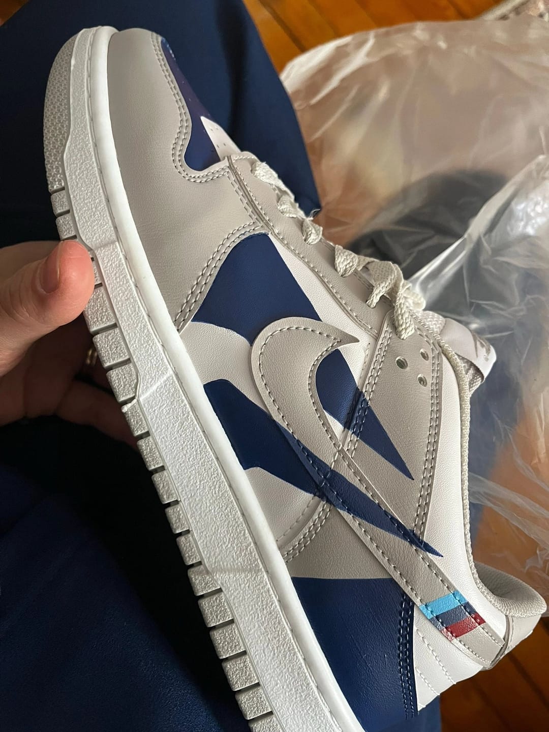 Customer photo review of Naruto Ayakkabı