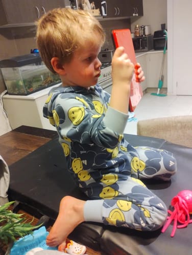 Customer photo review of Magnetic Pad - Original Rectangle Design
