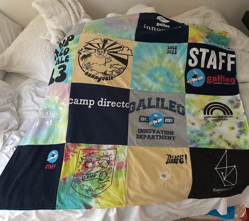 undefined review of Premium T Shirt Quilt image 1 out of 1