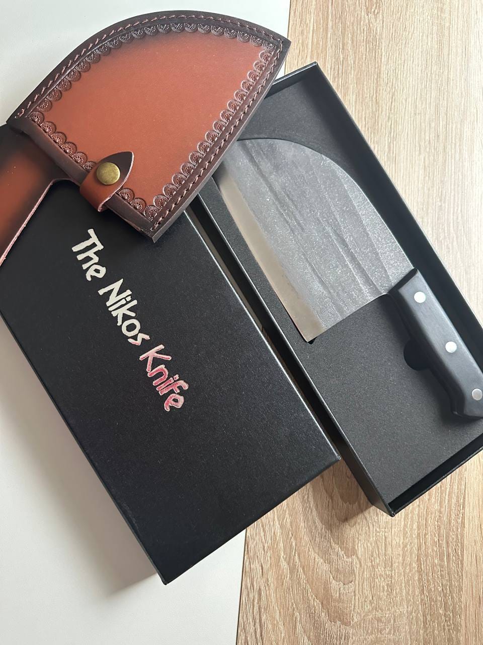 Customer photo review of The Nikos Knife™