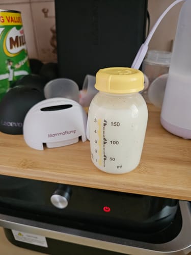 Customer photo review of Salted Caramel Lactation Blend