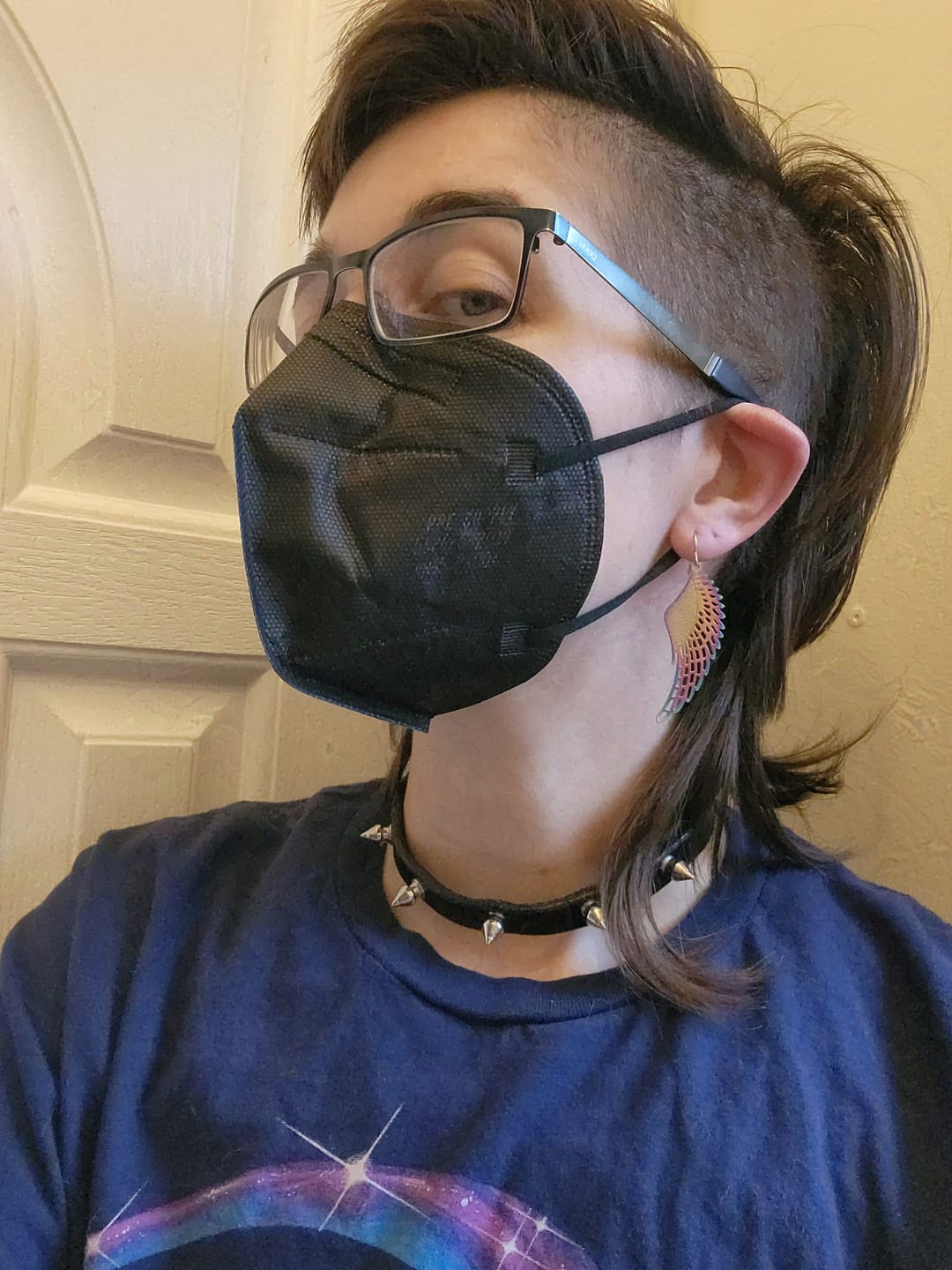 Customer photo review of KN95 Respirator Face Mask Individually Sealed (Cone Shape)