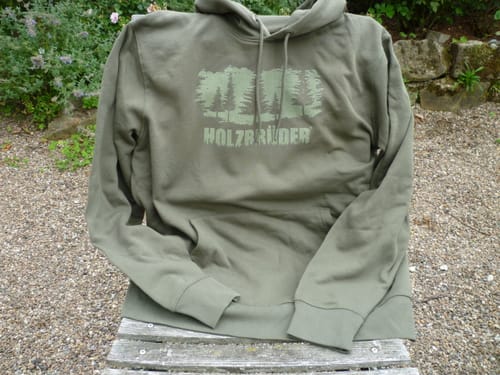 Customer photo review of HOLZBRÜDER® Khaki - Bio Unisex Hoodie (PREMIUM)