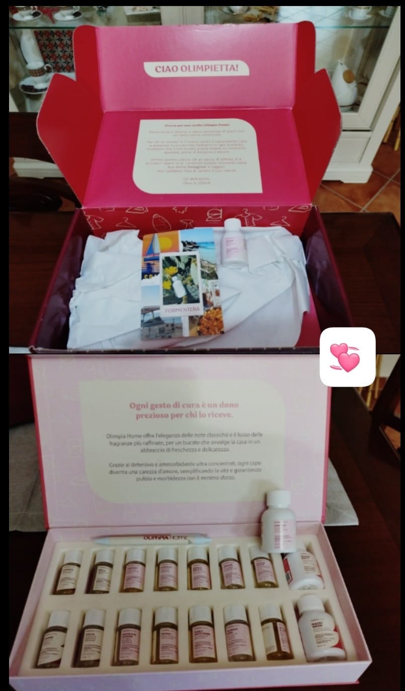 Customer photo review of Discovery Kit Laundry Collection – 14 Fragranze + Magic Wash & Soft