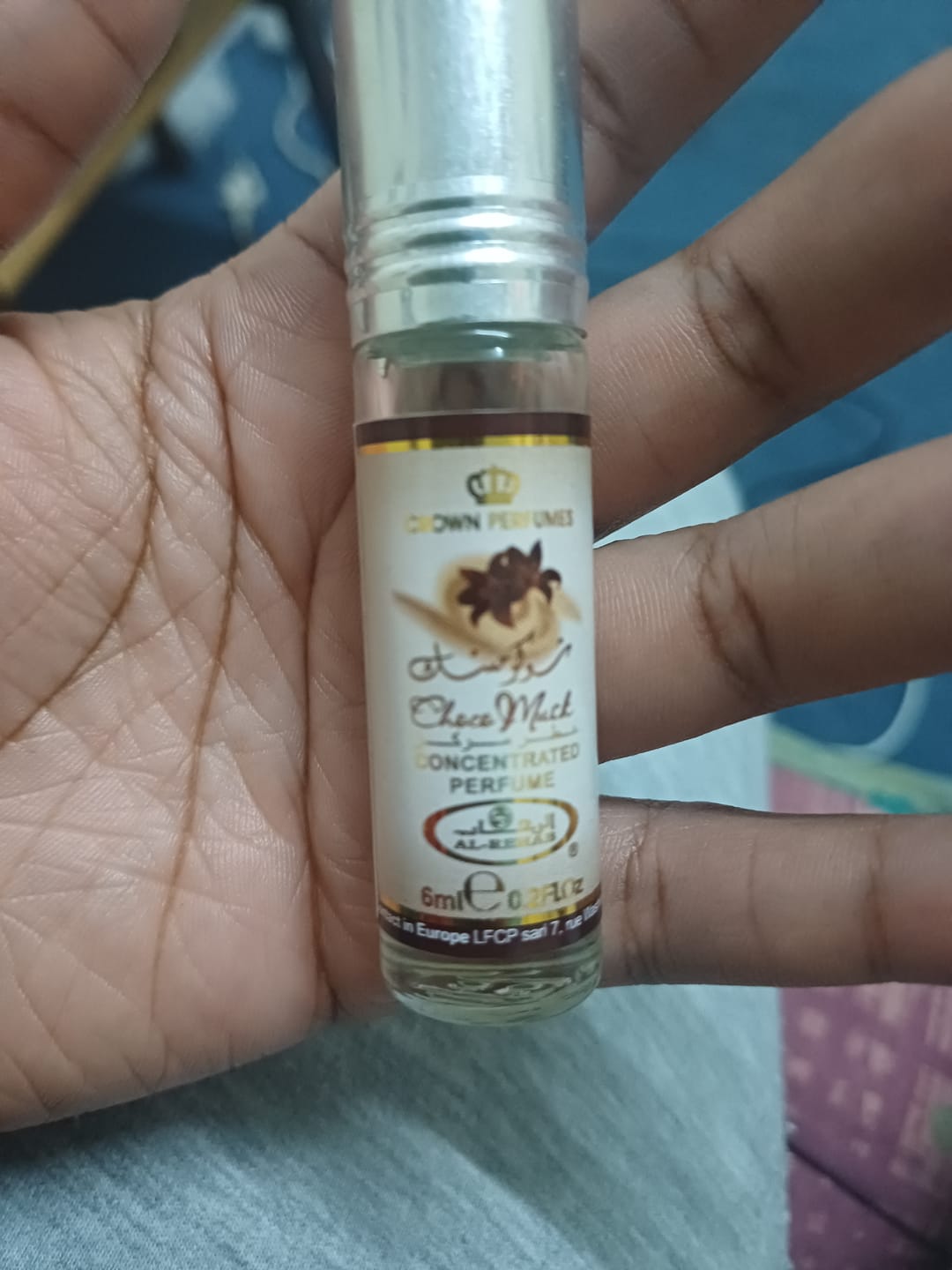 Customer photo review of Choco Musk Al-Rehab 6ml