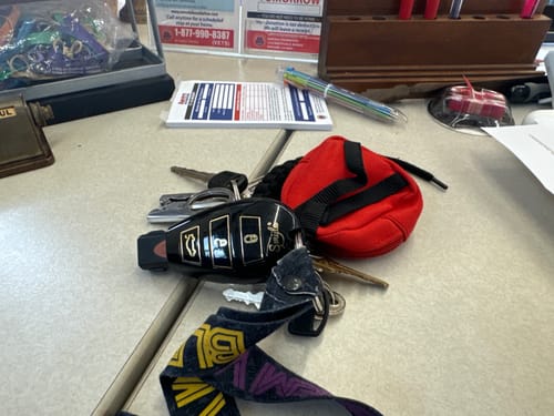 Customer photo review of Car Key Penjamin by Smyle™ Labs