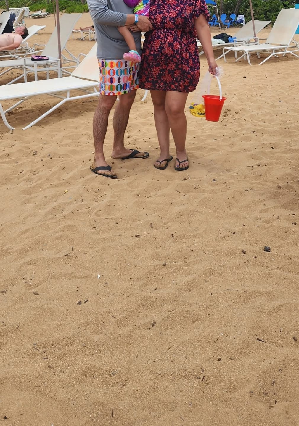 Customer photo review of OLD SAN JUAN DOORS SWIM SHORT