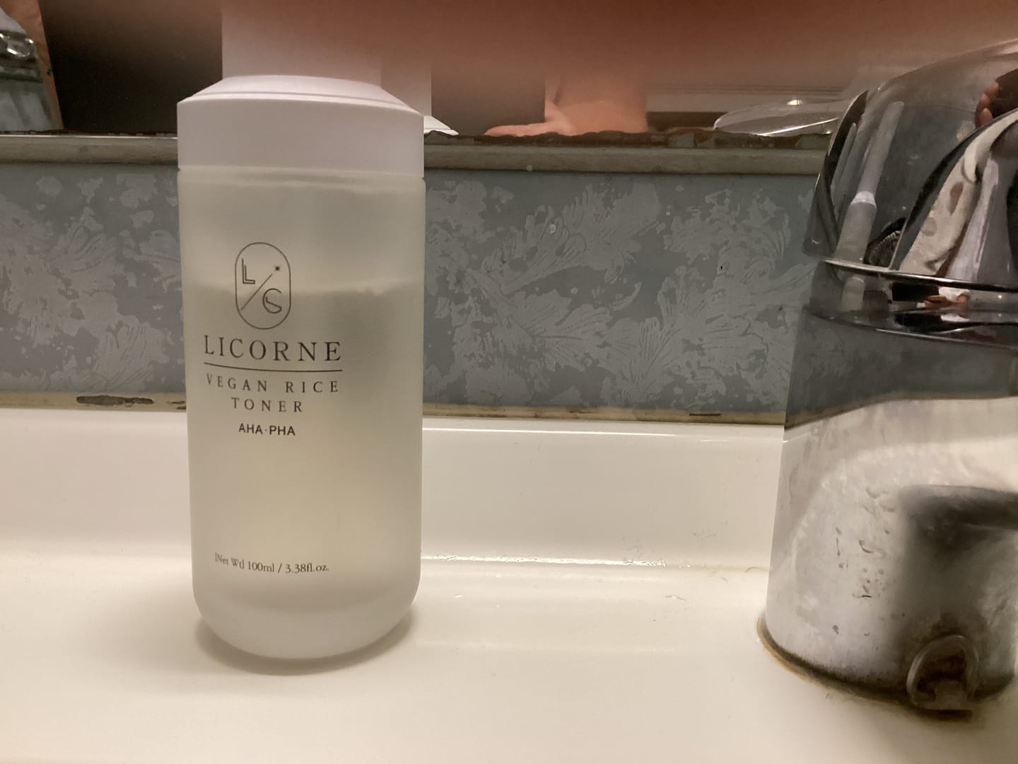 Customer photo review of Licorne Riskli Toner AHA og PHA (100ml)