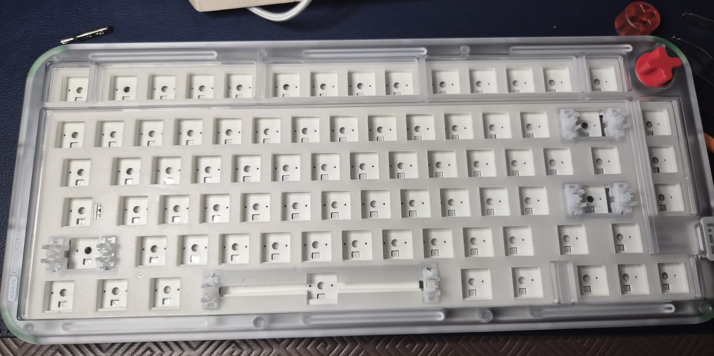 Customer photo review of NuPhy Swappable Kit for Kick75