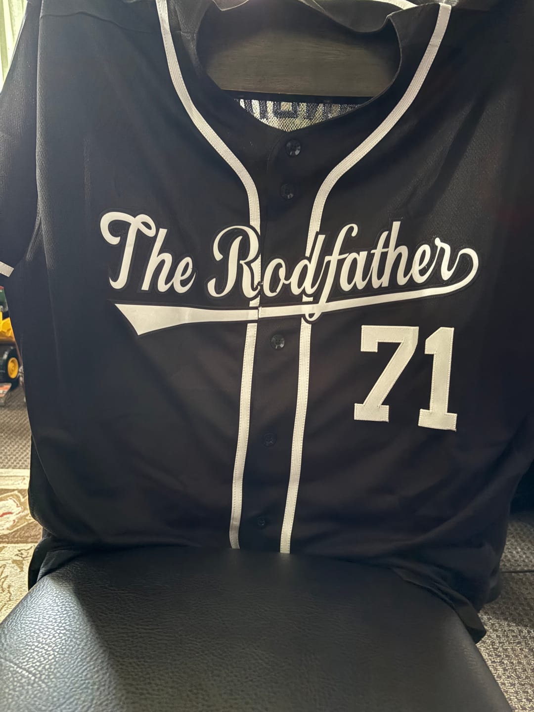 Customer photo review of Custom Baseball Jersey Stitched Personalized Baseball Sports Uniform For Men Women Boy