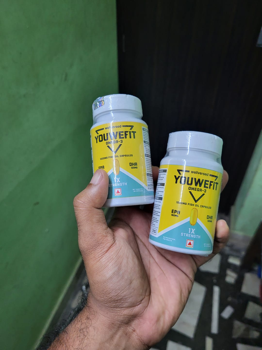 Customer photo review of YouWeFit Omega-3 Fish Oil (60 Capsules), 1000mg