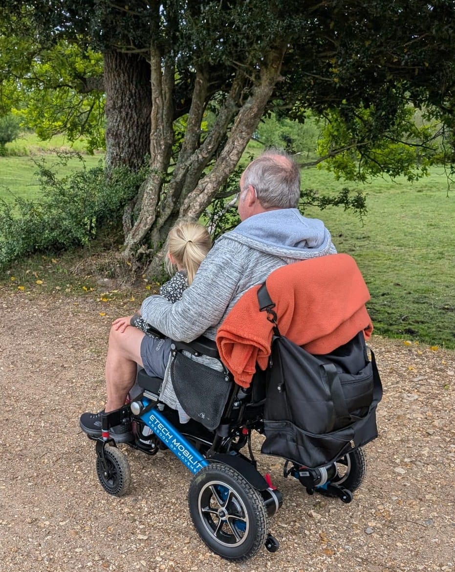Customer photo review of Lightweight Electric Wheelchair | Folding Powerchair | Freedom Pro ST